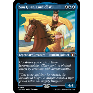 Sun Quan, Lord of Wu (Foil-Etched)