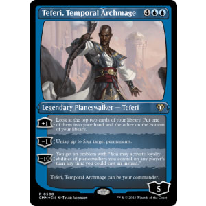 Teferi, Temporal Archmage (Foil-Etched)