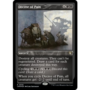 Decree of Pain (Foil-Etched)