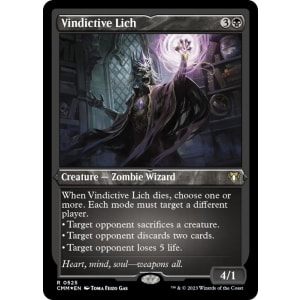 Vindictive Lich (Foil-Etched)