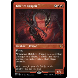 Balefire Dragon (Foil-Etched)