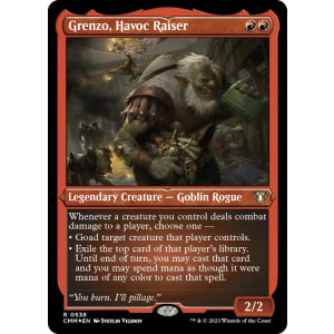 Grenzo, Havoc Raiser (Foil-Etched)