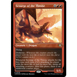 Scourge of the Throne (Foil-Etched)