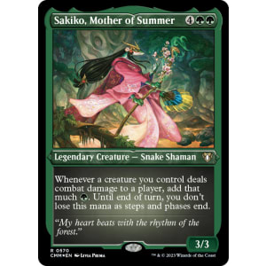 Sakiko, Mother of Summer (Foil-Etched)