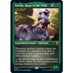 Selvala, Heart of the Wilds (Foil-Etched)