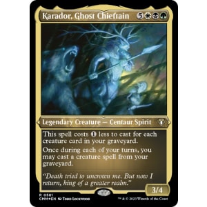 Karador, Ghost Chieftain (Foil-Etched)