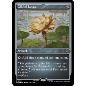 Gilded Lotus (Foil-Etched)