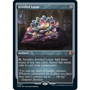 Jeweled Lotus (Foil-Etched)