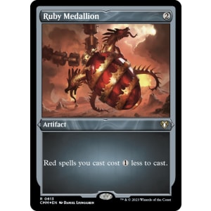 Ruby Medallion (Foil-Etched)