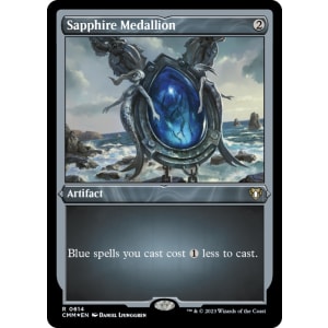 Sapphire Medallion (Foil-Etched)