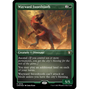 Wayward Swordtooth (Foil-Etched)