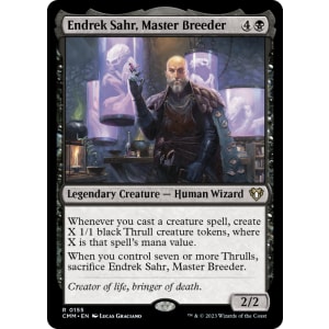 Endrek Sahr, Master Breeder