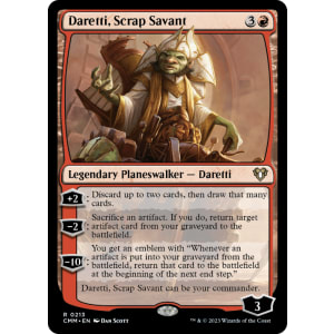 Daretti, Scrap Savant