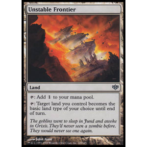 Unstable Frontier