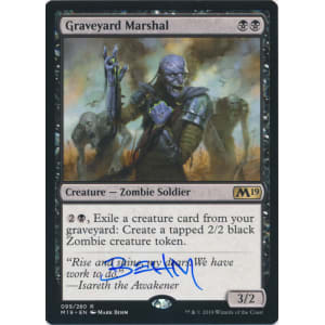 Graveyard Marshal Signed by Mark Behm