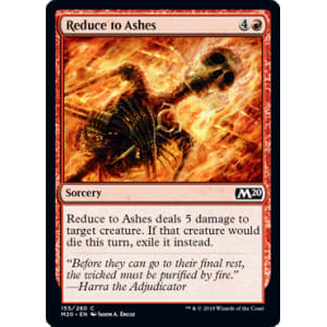 Reduce to Ashes
