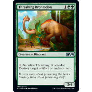 Thrashing Brontodon