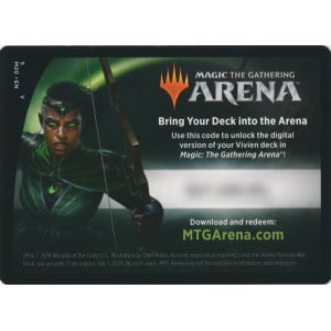 MTG Arena Code Card - Vivien Planeswalker Deck