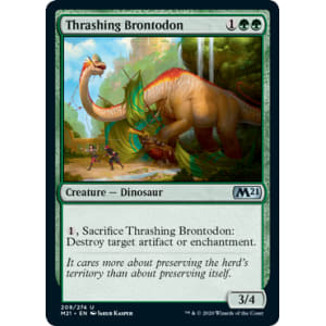 Thrashing Brontodon