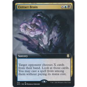 Extraction de cerveau (Extract Brain) · Forgotten Realms Commander (AFC)  #46 · Scryfall Magic The Gathering Search