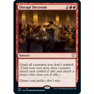 Disrupt Decorum