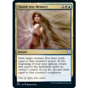 Vanish into Memory