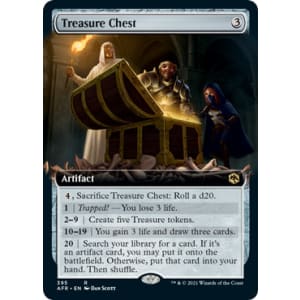 Treasure Chest Deck Box for Magic the Gathering MTG EDH 