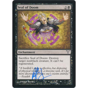 Seal of Doom Signed by Ralph Horsley