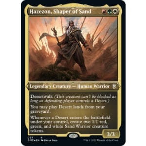 Hazezon, Shaper of Sand (Foil-Etched)