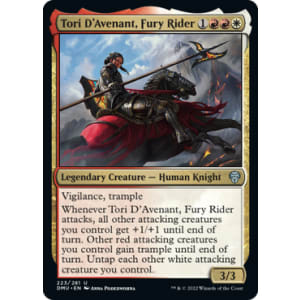 Tori D'Avenant, Fury Rider