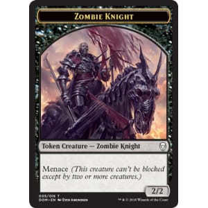 Zombie Knight Token