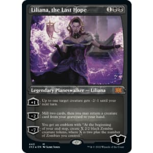 Liliana, the Last Hope (Foil-Etched)