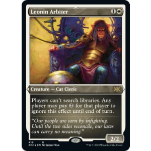 Leonin Arbiter (Foil-Etched)