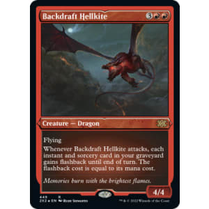 Backdraft Hellkite (Foil-Etched)