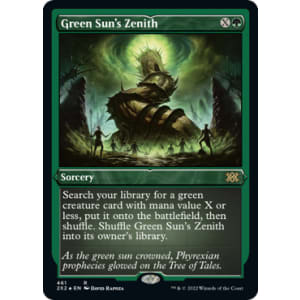 Green Sun's Zenith (Foil-Etched)