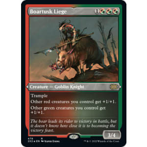 Boartusk Liege (Foil-Etched)