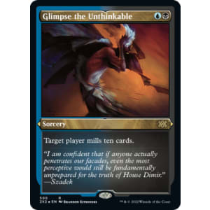 Glimpse the Unthinkable (Foil-Etched)