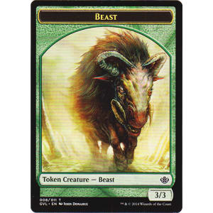 Beast (token, 3/3)