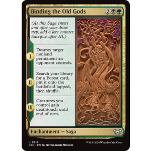 Binding the Old Gods