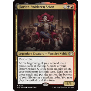 Florian, Voldaren Scion