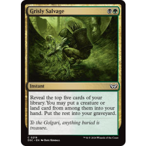 Grisly Salvage