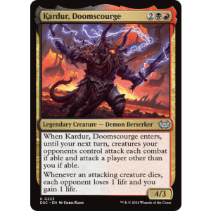 Kardur, Doomscourge