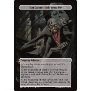 You Cannot Hide from Me