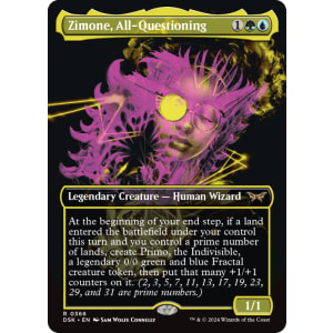 Zimone, All-Questioning