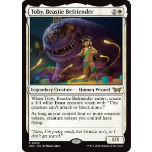 Toby, Beastie Befriender