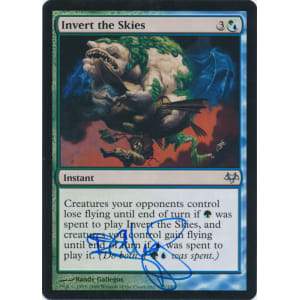Invert the Skies Signed by Randy Gallegos