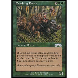 Crashing Boars