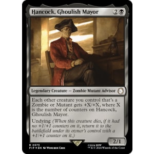Hancock, Ghoulish Mayor (Surge Foil)