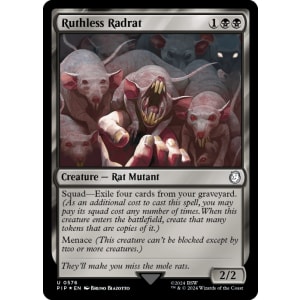 Ruthless Radrat (Surge Foil)