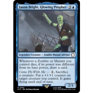 Jason Bright, Glowing Prophet